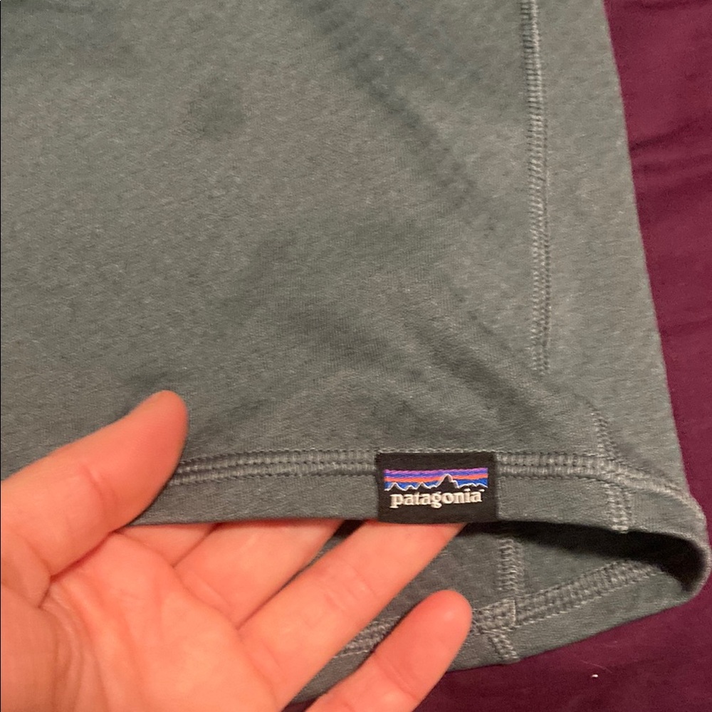 Patagonia Gray Quarter-Zip Pullover - Picture 3 of 6